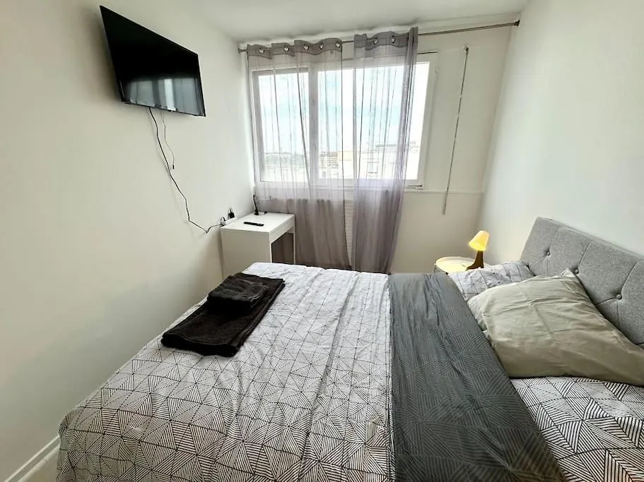 Apartmán Grand Appartement 3 Chambres Balcon - Partdieu Lyon